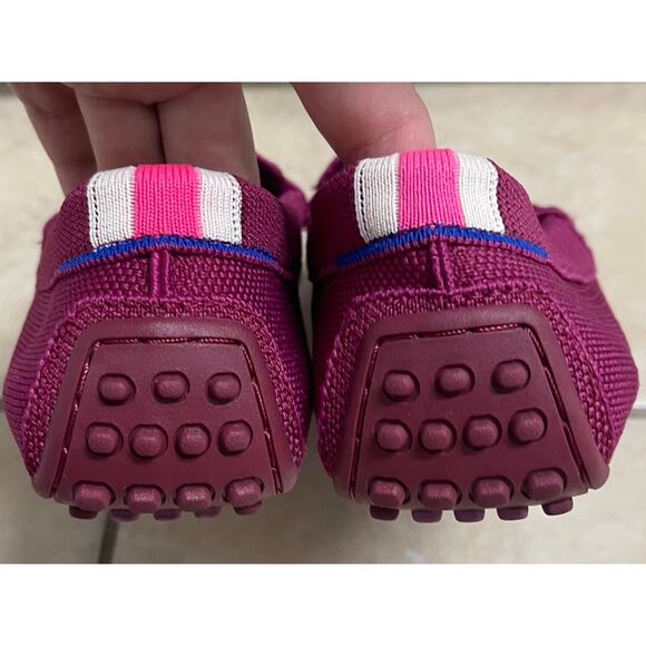 Rothy's women's The Driver loafer Raspberry slip-on size 7.5 - Picture 4 of 9